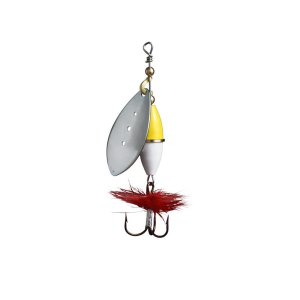 Myran Wipp Spinner 10g Silver/Gul/Vit