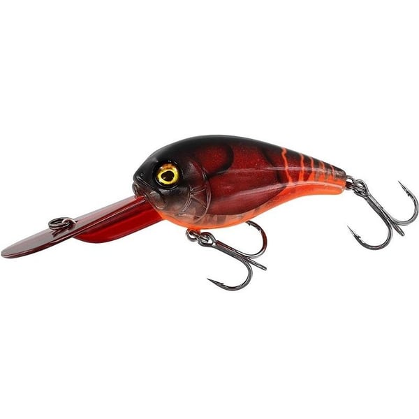 Westin MegaBite DR Crankbait 6cm 19g Floating 3D Fire Craw Westin MegaBite DR Crankbait 6cm 19g Floating 3D Fire Craw