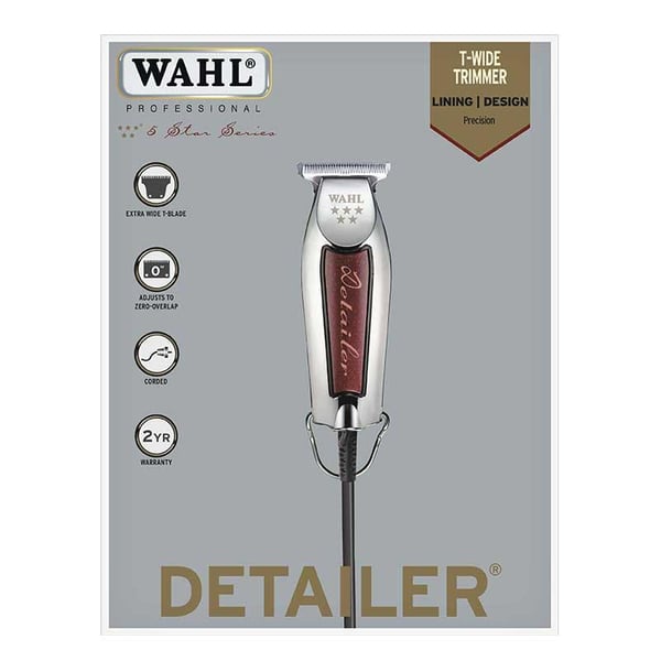 Wahl T-Wide Detailer Trimmer Red