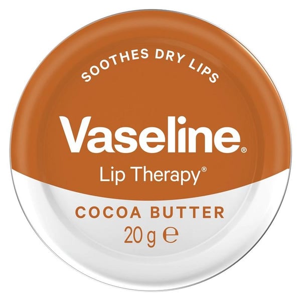 Vaseline Lip Therapy Petroleum Jelly Pot Cocoa 20g Vaseline Lip Therapy Petroleum Jelly Pot Cocoa 20g