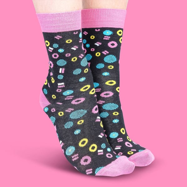 Sukat Allsorts Mustat koko 36-40