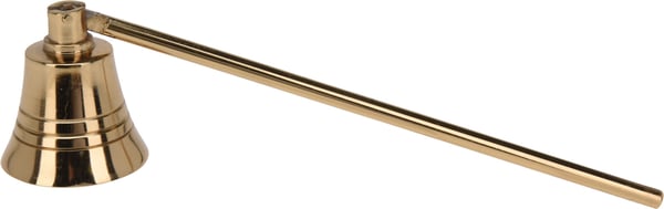 Ljussläckare Guldfärgad 23 cm