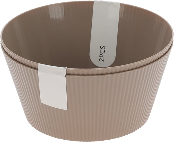 Skål Grå 2-pack Melamin