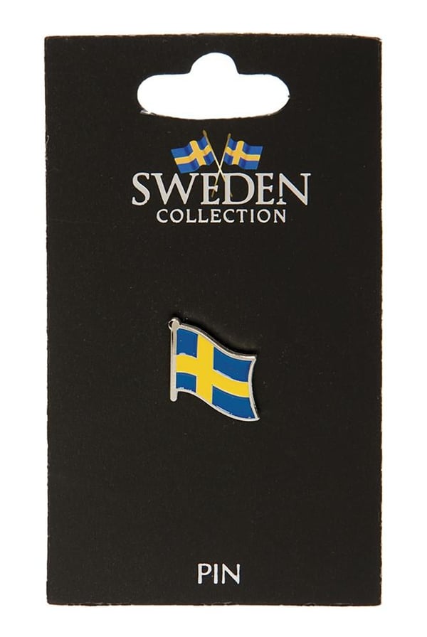 Pin Broche Souvenir Sverige Flag Pin Broche Souvenir Sverige Flag