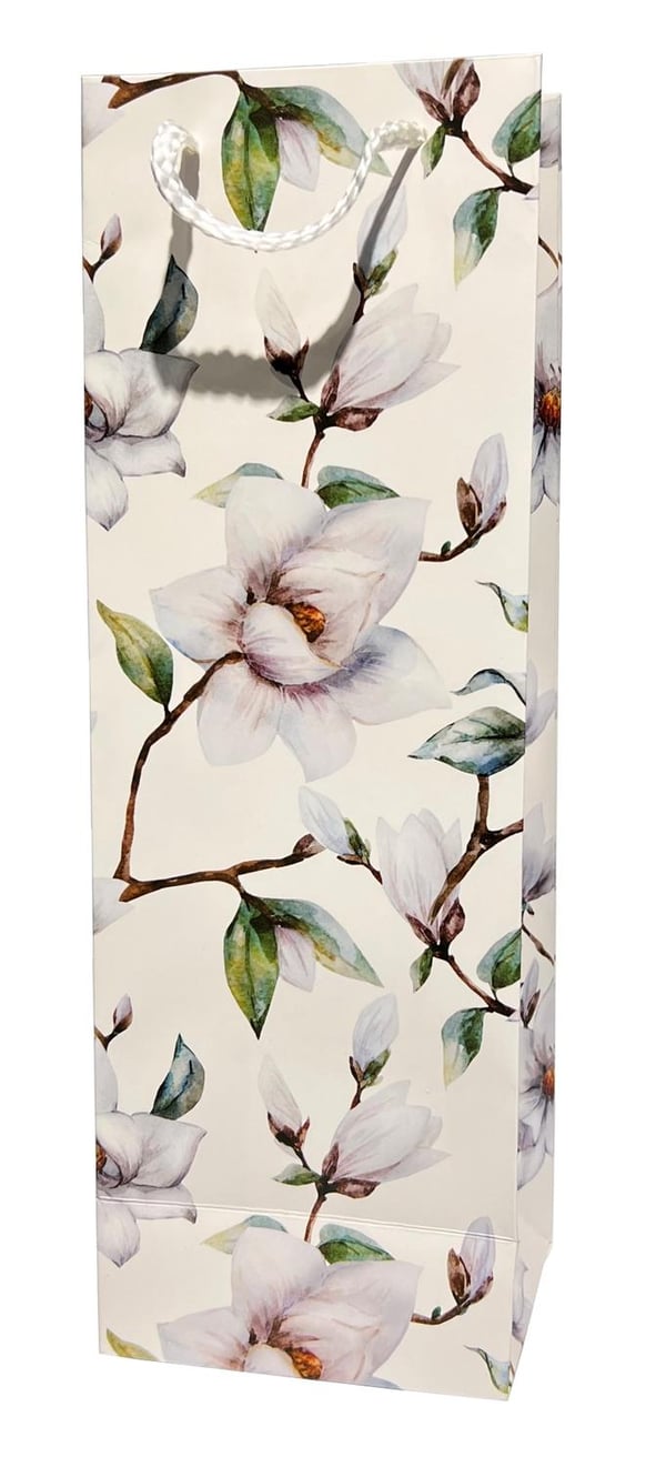 Gavepose Vinblomster 35x12x9 cm 3-pak