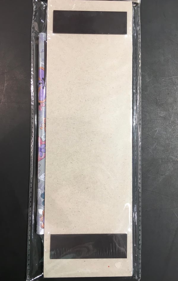 Magnetisk blok med blyantmagnetblok 24x7cm