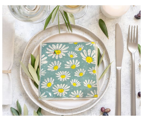 Lautasliina Daisy 33x33cm 2-pakkaus