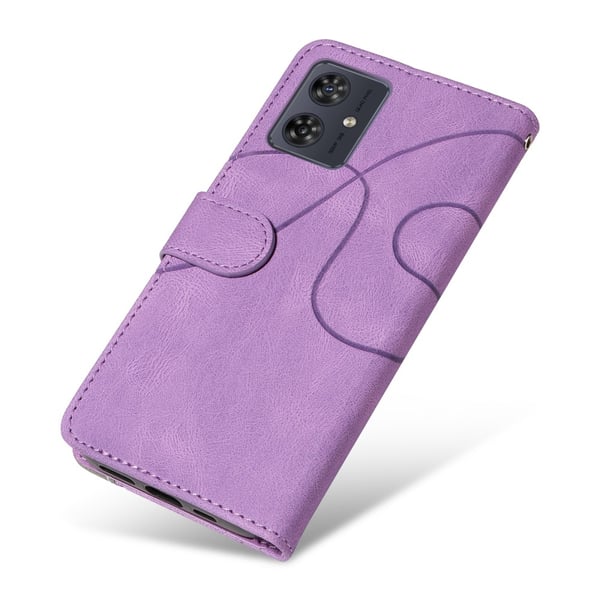 KT Lommebok - deksel til Motorola Moto G54 - Lilla