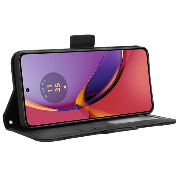 Motorola Moto G84 Lommebok - deksel med Kortholder - Svart