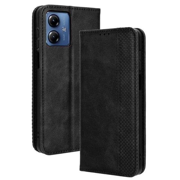 Motorola Moto G14 Lommebok - deksel Eksklusiv Svart