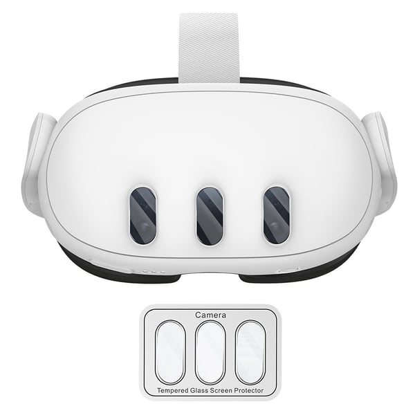 Oculus Meta Quest 3 VR WOLMTT Linsebeskytter Herdet Glassfilm