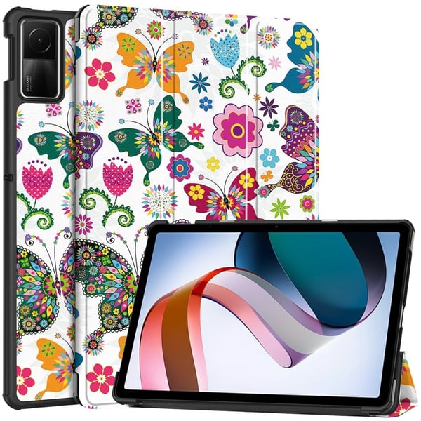 Xiaomi Redmi Pad SE Stand Slim Fit Cover Sleep/Wake - Butterflies