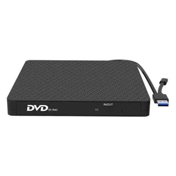 Ultratynn USB 3.0+Type - C DVD - stasjon Ekstern CD - leser VCD - brenner