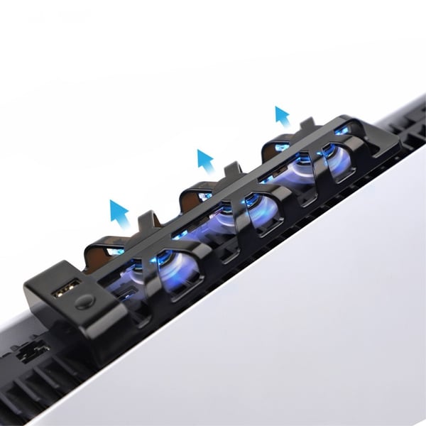DOBE kjølevifte med USB - utgang for Sony PS5/Playstation 5