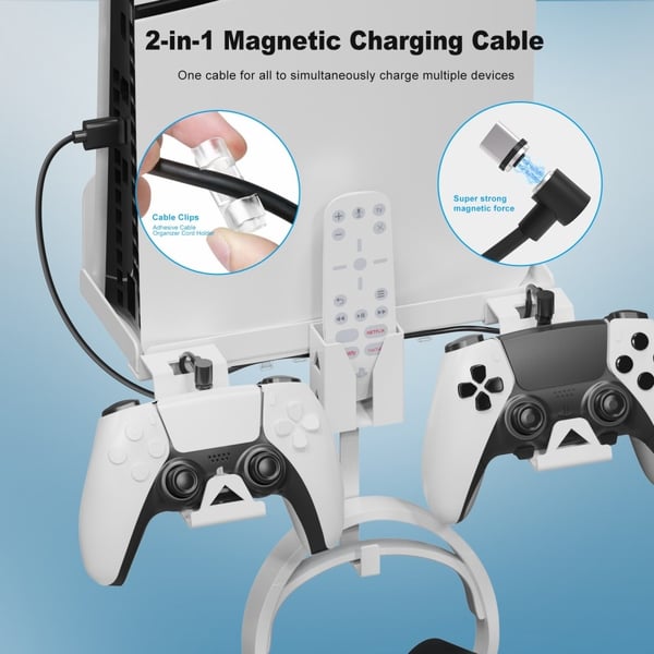 PlayStation PS5 Slim Wall Mount Bracket Kontroloplader