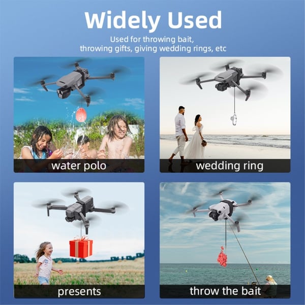 Kast Beveg deg Forlat Airdrop - systemfjernkontroll Skal brukes med drone Drone