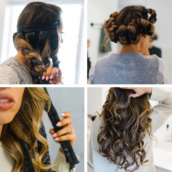 Hårrulle Overnight Octopus Curls Rod Soft No Heat Hair Roller