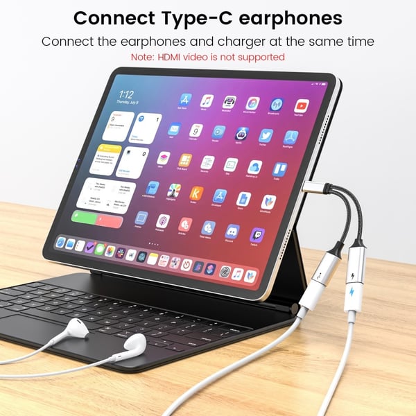 USB - C mannlig til dobbel USB - C kvinnelig splitterkabel Hurtiglading