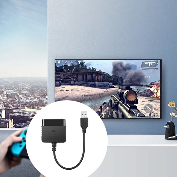 Sovitin Sony PS1 PS2 Peliohjaimet PS3 PC Converter
