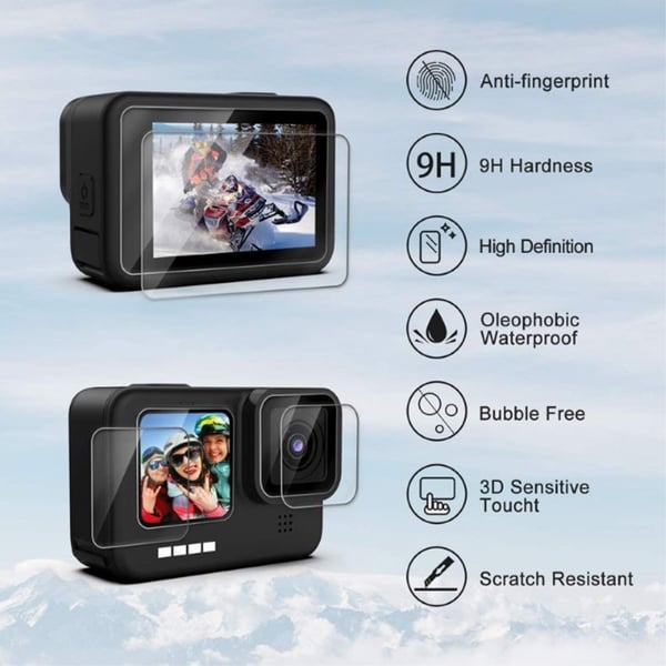 Tilbehør til GoPro Hero 12 11 10 9 Mye gode ting
