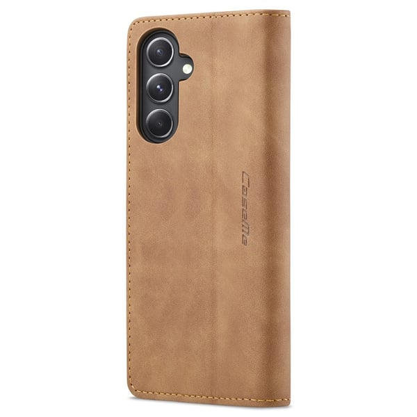 CASEME Lommebok - deksel Samsung Galaxy S23 FE - Brun