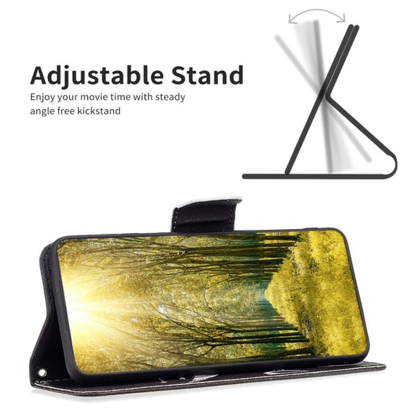 Til Samsung Galaxy S24+ Lommebok - deksel Mønsterdeksel