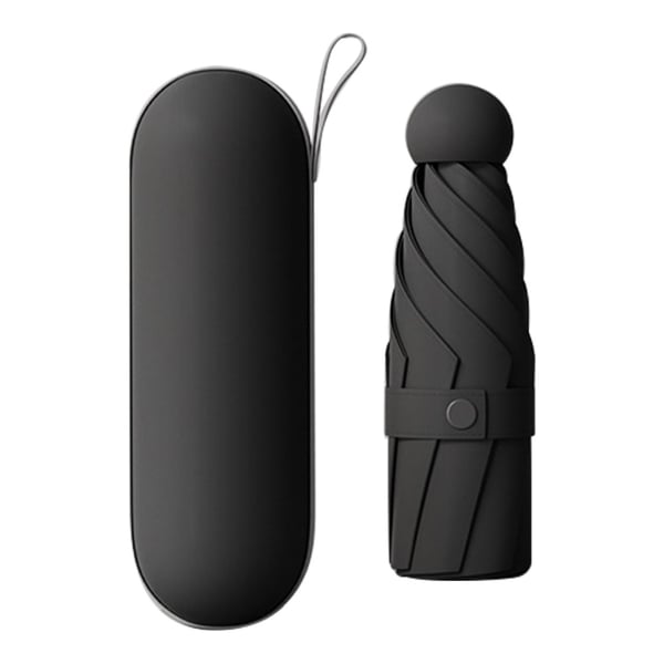 Stabil paraply Anti - UV foldbar Kompakt med kapseletui