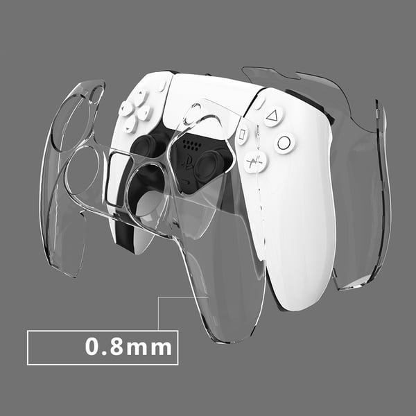 PC - deksel til PS5 spillkontroller Ultratynn beskyttelsesveske