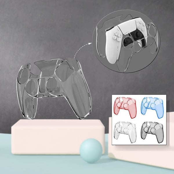 PC - deksel til PS5 spillkontroller Ultratynn beskyttelsesveske