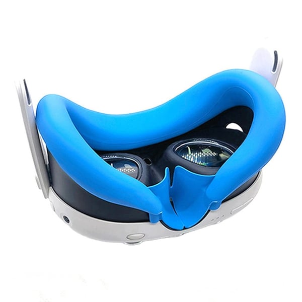 Meta Quest 3 VR Headset ansiktsmaske linsehette 2 vippehette Rød
