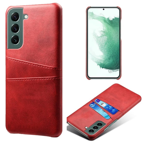 Til Samsung Galaxy S24 KSQ PU - læderbelagt skal hårdt etui