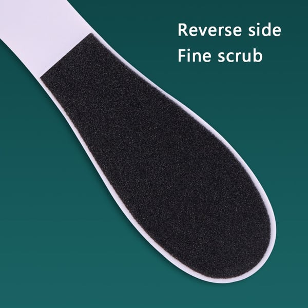 FotFil Callus Remover Dubbelsidig FotSkrubbare för död hud