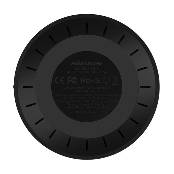 NILLKIN Magic Disk VI Trådløs lading QI Flat LED - lys