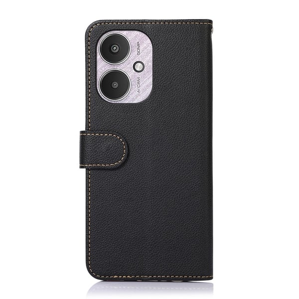 KHAZNEH Pung etui til Xiaomi Redmi 13C - Sort - rød