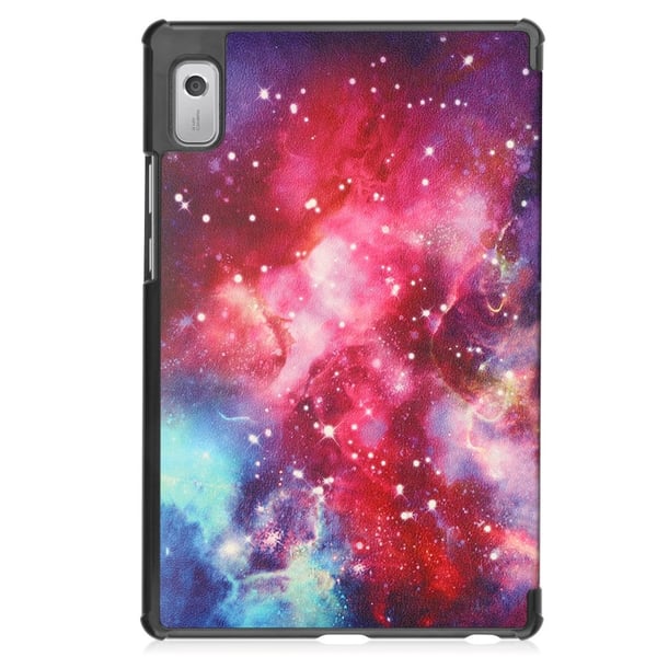 Til Lenovo Tab M9 Trifoldet Stativdæksel - Starry sky