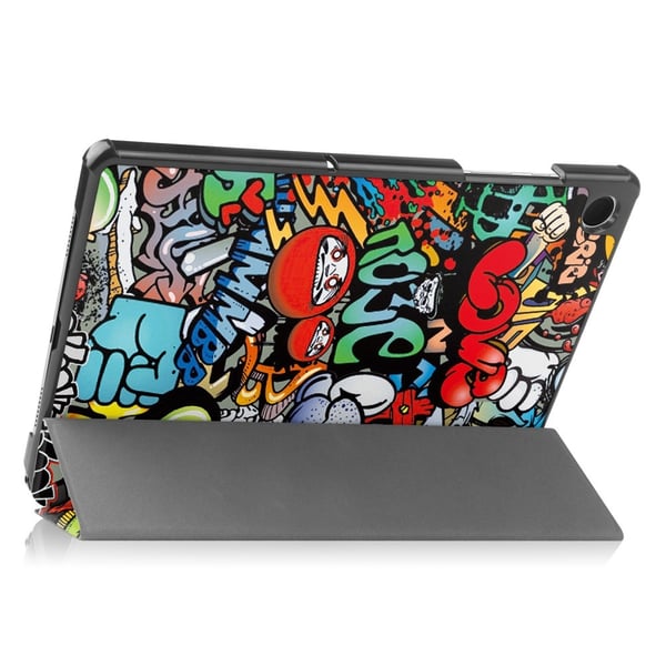 Slim Fit Dekseldeksel Til Samsung Galaxy Tab A9+ 11" - Grafitti