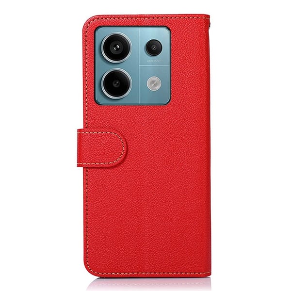 Til Xiaomi Redmi Note 13 Pro 5G Deksel KHAZNEH Rød - Svart