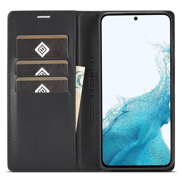 LC.IMEEKE Lommebok - deksel til Samsung Galaxy A15 - Svart