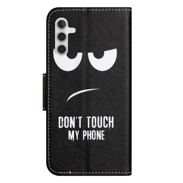 Til Samsung Galaxy A25 tegnebogstativetui mønstertelefoncover