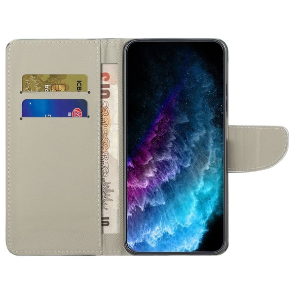 Til Samsung Galaxy A25 Lommebok - deksel Mønsterdeksel