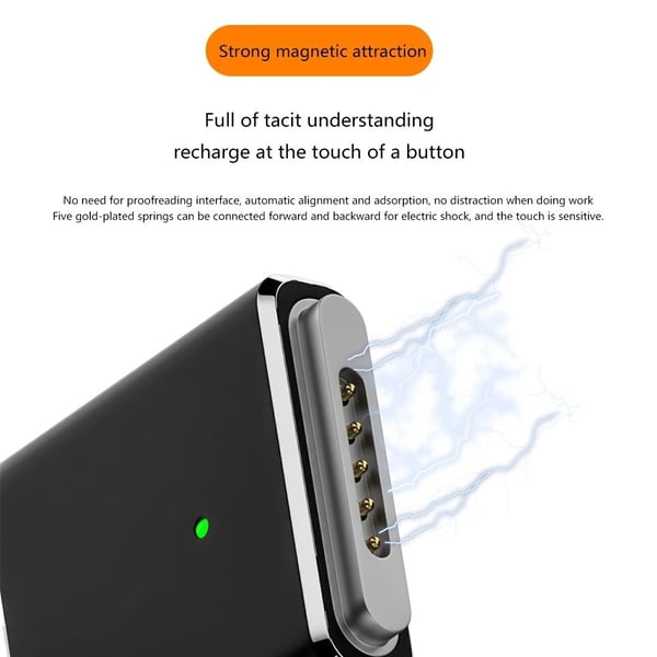 MagSafe 3 USB - C kvinnelig magnetisk 100W ladeadapter til MacBook