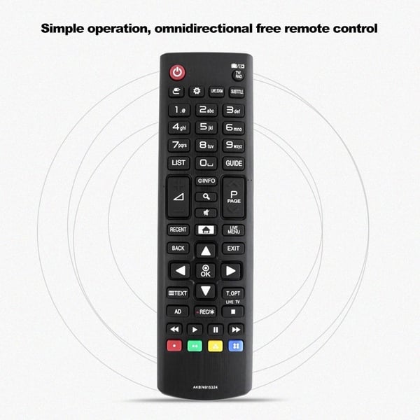TV - fjernkontroll Erstatning for LG TV AKB74915324