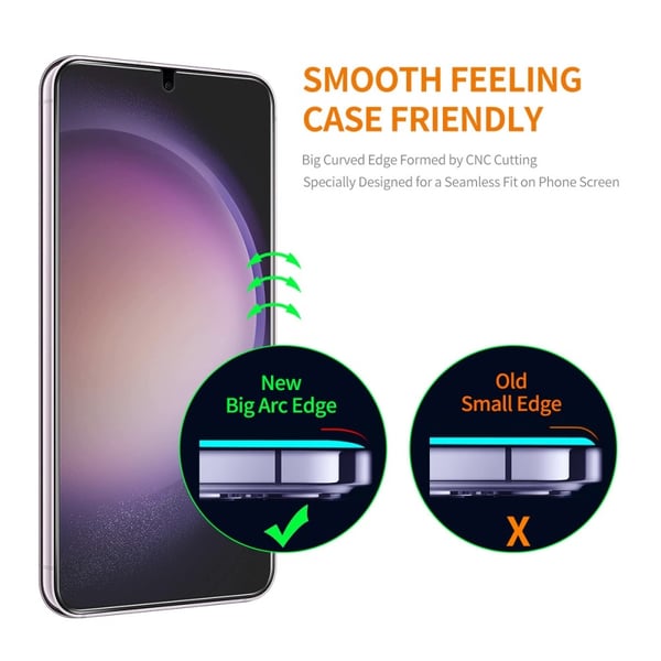 ENKAY Hærdet glas til Samsung Galaxy S24 2stk