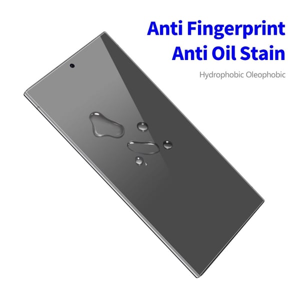 ENKAY For Samsung Galaxy S24 Ultra Anti - Spy Skjermbeskytter Full Dekning