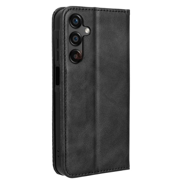 Wallet Stand Flip - telefonetui til Samsung Galaxy A25 - Sort