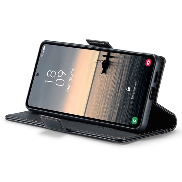 CASEME Lommebok - deksel Samsung Galaxy S23 FE - Svart