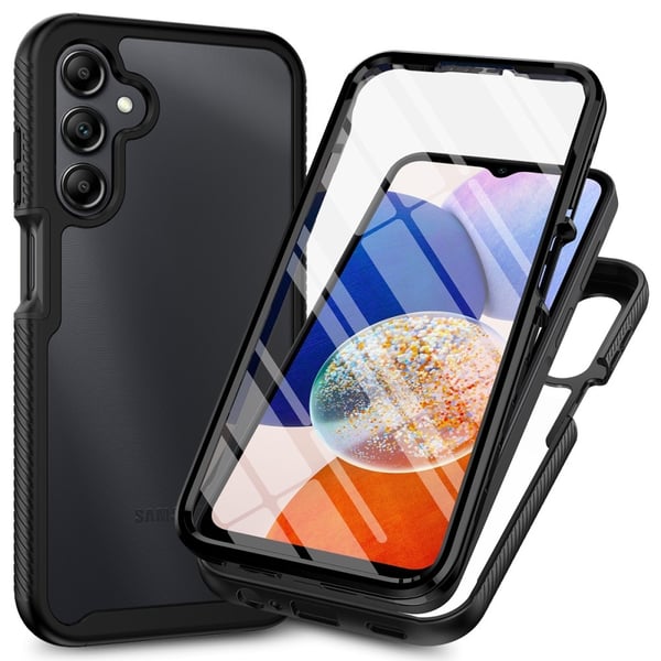 Til Samsung Galaxy A15 PC+TPU - deksel med støtsikker telefonveske