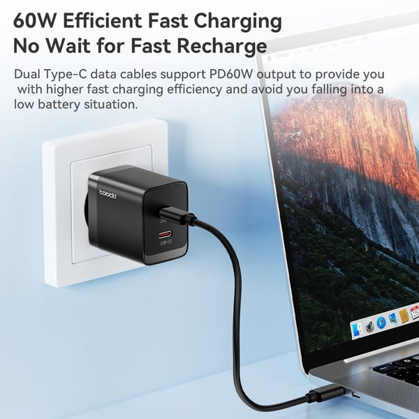 TOOCKI USB - C–USB - C - kaapeli USB+iP+Mikro - USB - sovittimen kotelo