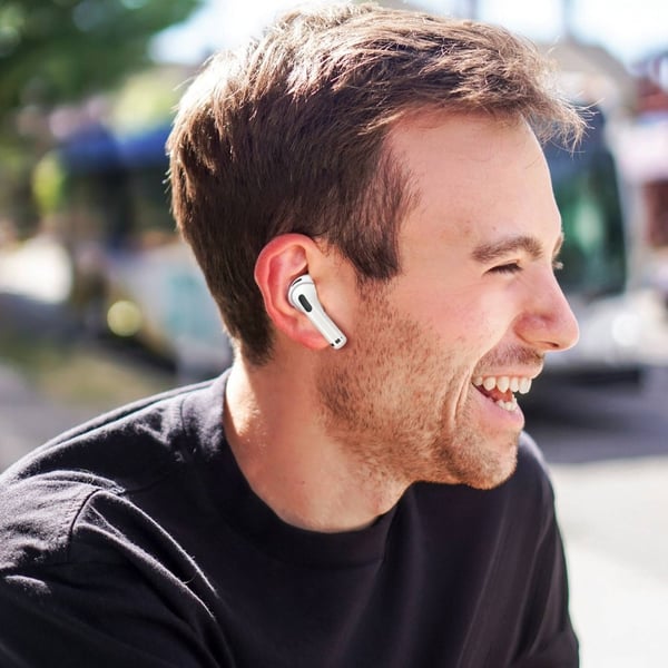 Til AirPods 3 støjreducerende ørepropper Silikonecover S