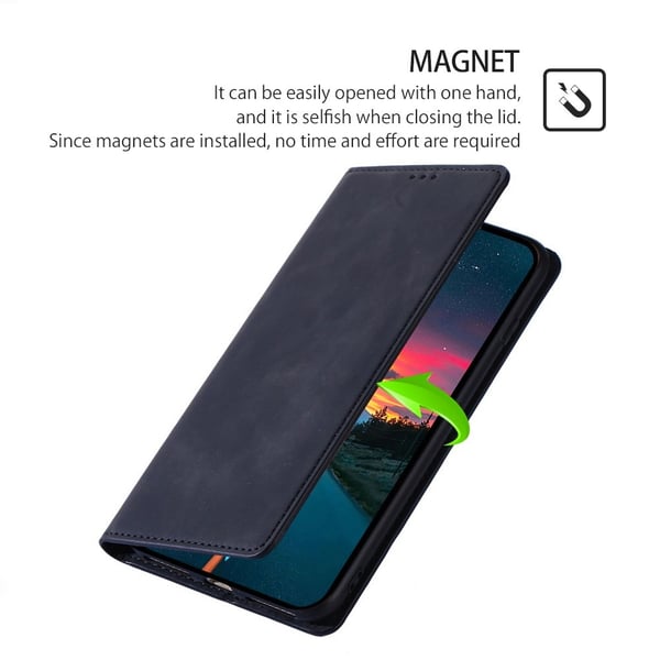 Til Xiaomi 14 Deksel Lommebok - deksel Svart